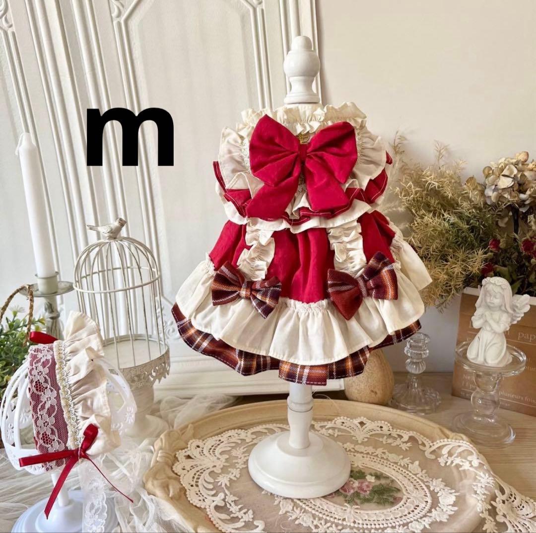 ひろ犬服　猫服　ハンドメイド　ワンピース　わんちゃん