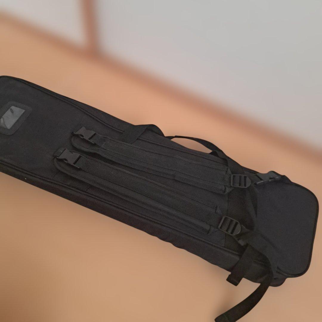 三線本体 ヘビ皮模様 黒　人工