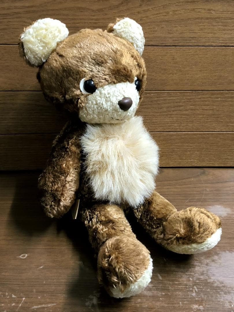 ★日本製★ 童心 クマのモコ ぬいぐるみ [全高28cm] テディベア くまさん
