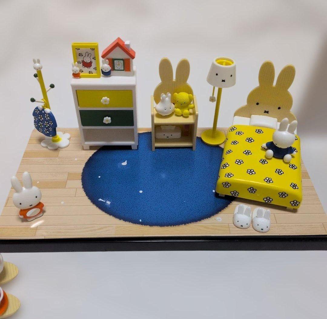 ミッフィー　miffy room　ミッフィーのいる生活　ミニチュア模型