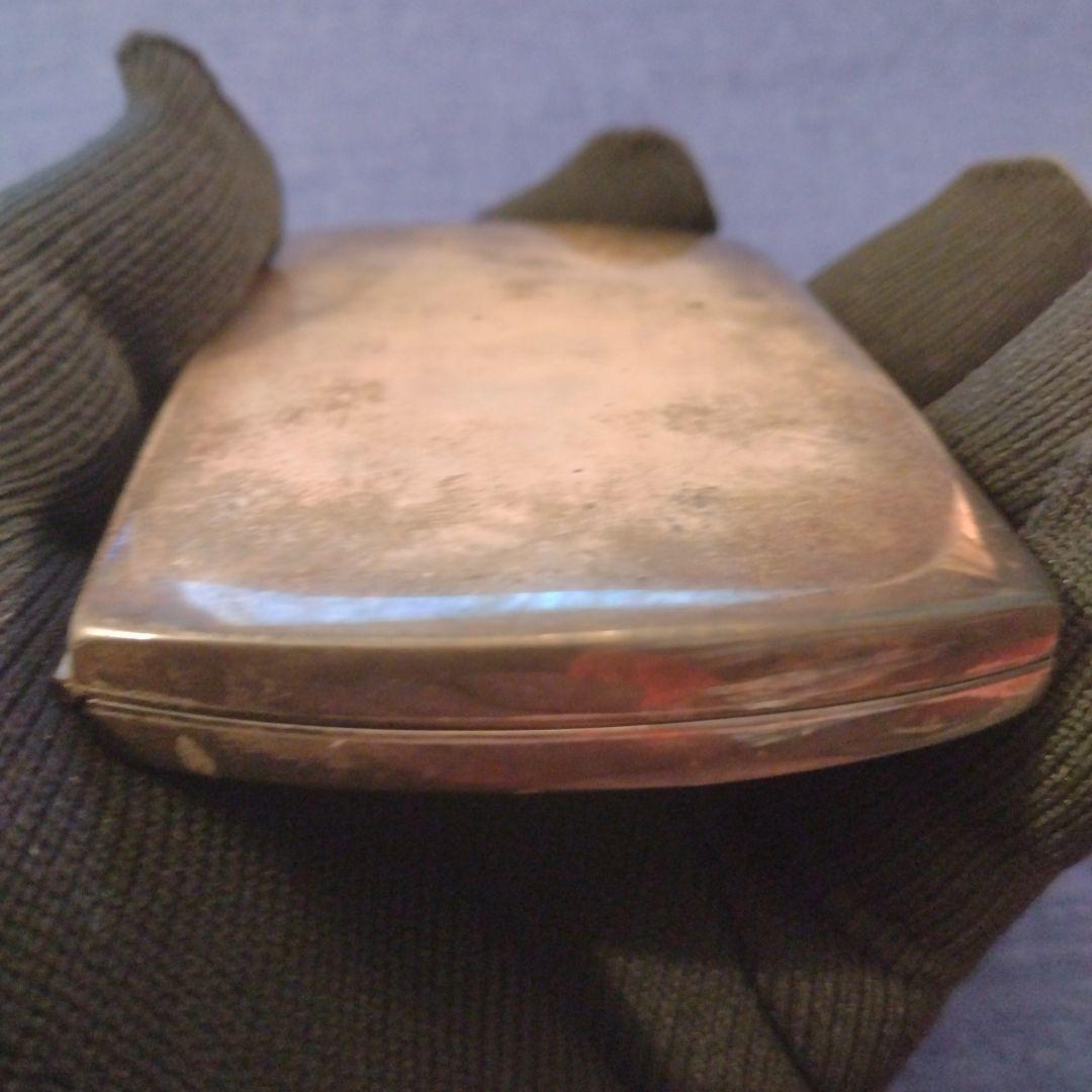 週末セール　純銀　ビンテージ　シガレットケース