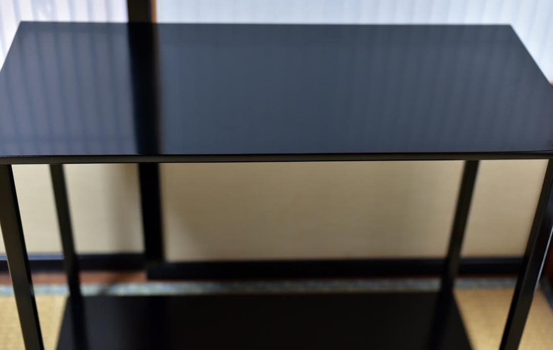 可映造　真塗台子組立式　箱入り　棚　お茶道具