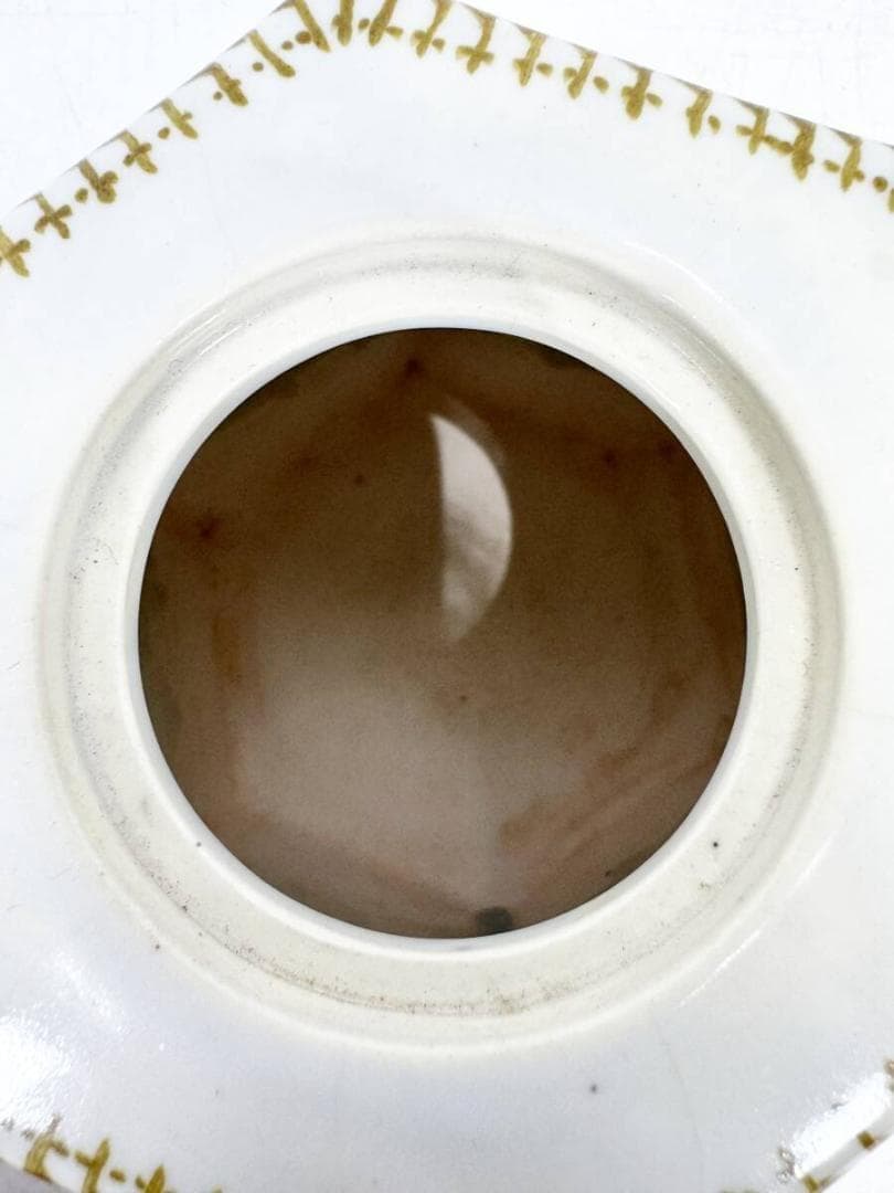 加藤卓男 ラスター彩　香炉　純銀製火屋　茶道具　骨董　古美術　美術品