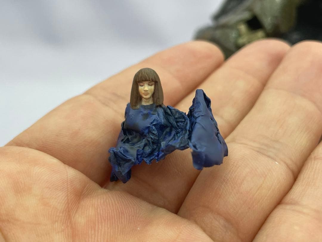 ウエーブ スコープドッグ　いつもあなたが　むせるレジンジオラマ　1/35