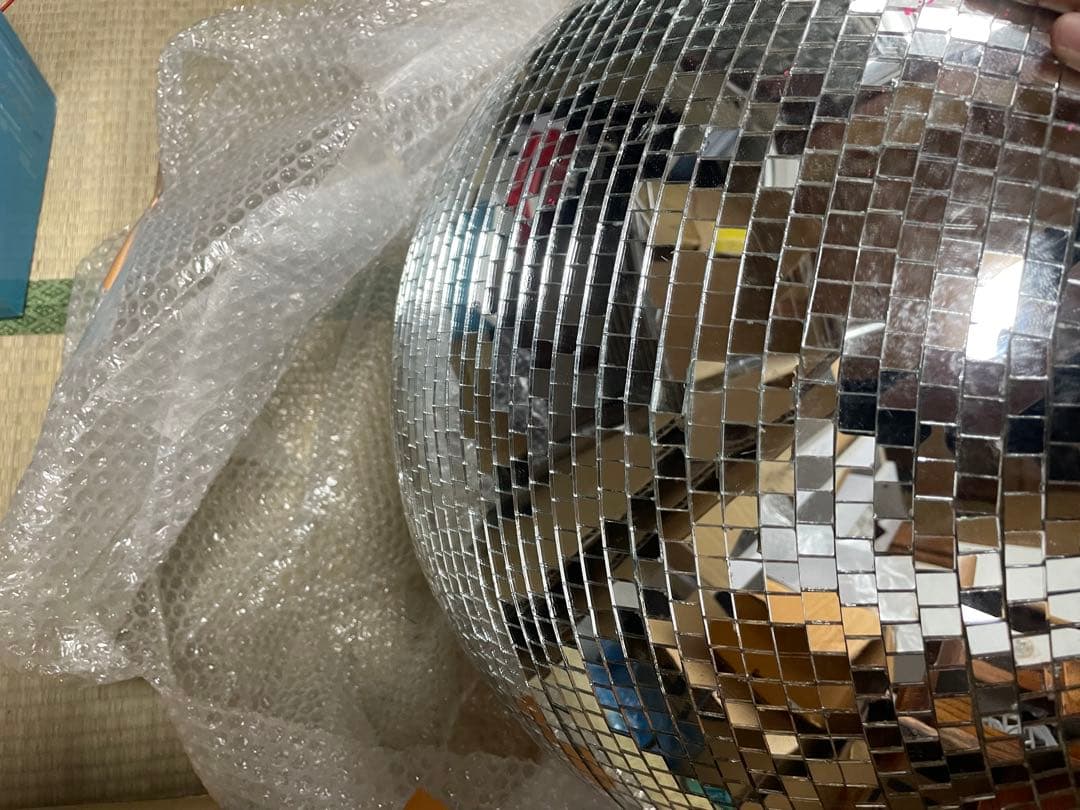 「直径50cm 大型 ミラーボール ディスコボール 吊り下げ」