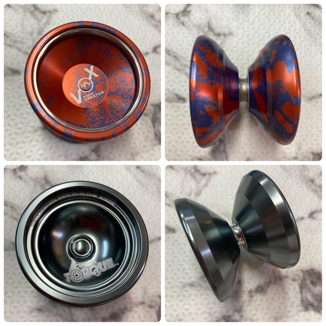 U*】様 メタルヨーヨー 6個セット まとめ売り ダンカン アオダ ヨーヨーエン