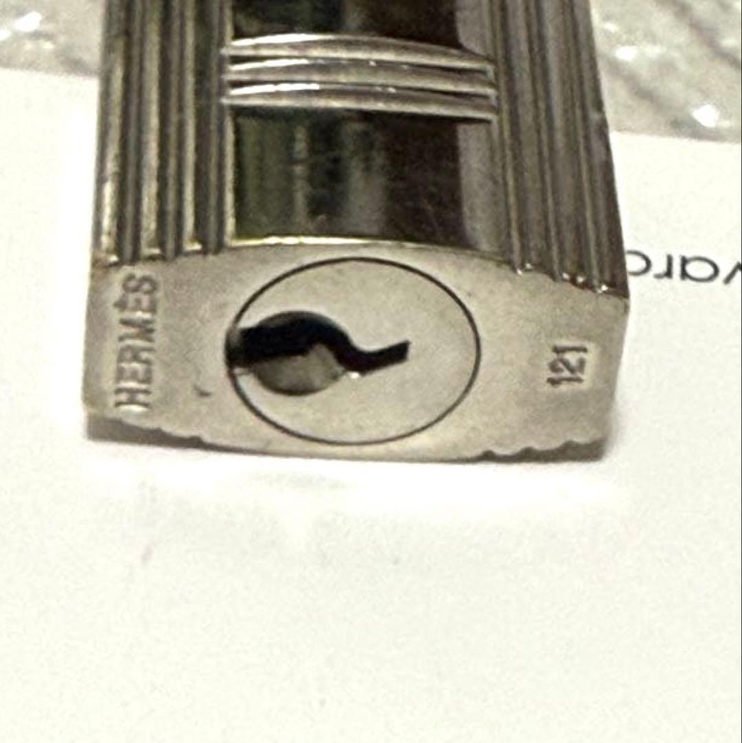 HERMES カデナ　No.121 南京錠 鍵付き