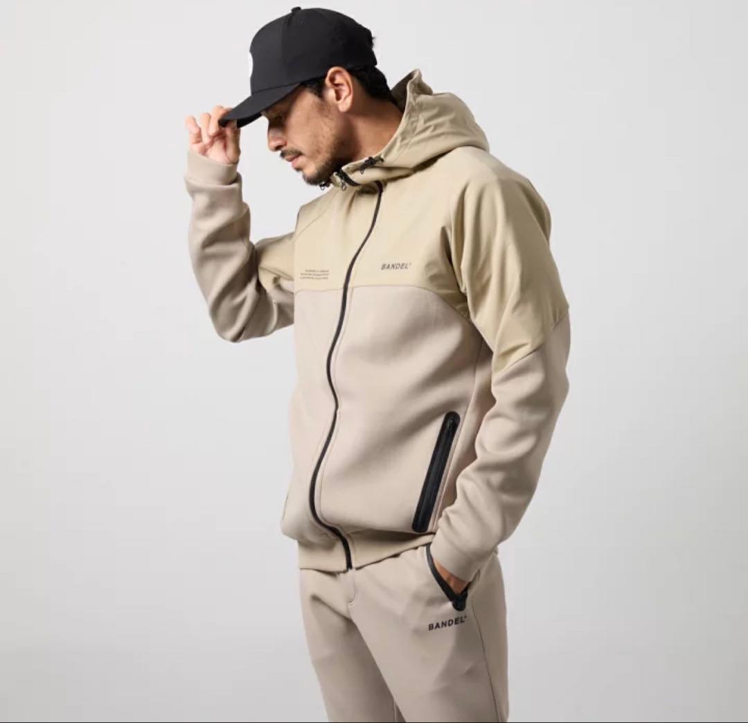 BANDEL バンデル TECH FLEECE 上下セット　XXL ベージュ