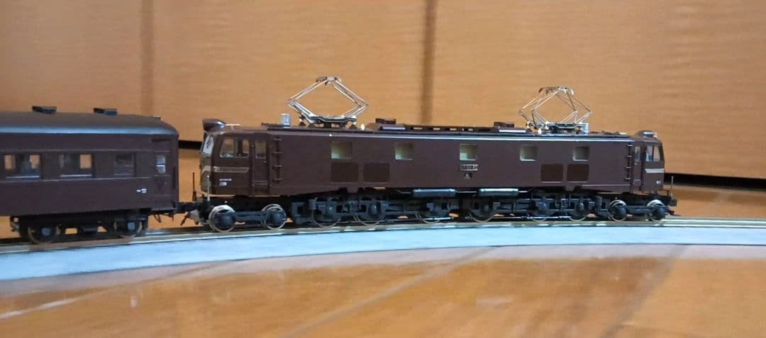 HOゲージ KATO EF58電気機関車 大窓（茶）