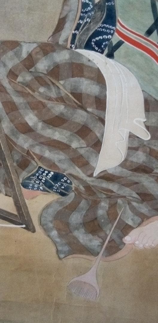 竹久夢二掛け軸(大きい）模写