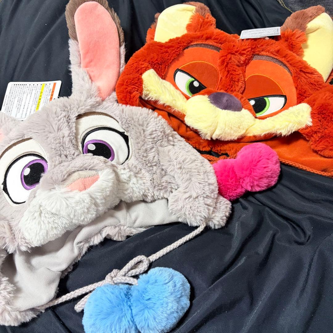 【完売品】新品未使用ディズニー ファンキャップ ズートピア ジュディ・ニック