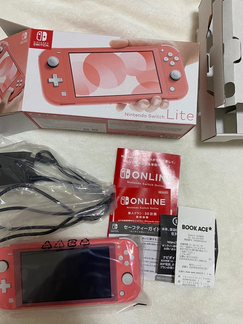 Nintendo Switch Lite コーラル 【保証あり】