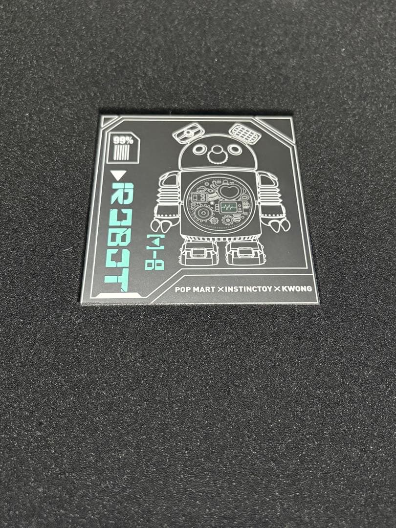 POP MART×INSTINCTOY×KWONG ロボット　ムッキー