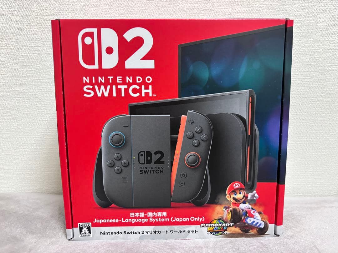 Nintendo Switch 2 本体＋マリオカートワールドセット