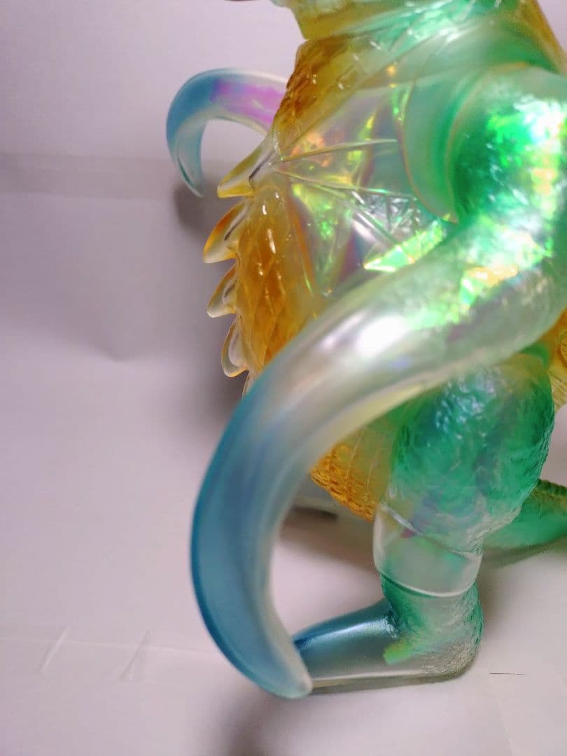 ブルマァク復刻 ガイガン オーロラ ソフビ GIGAN