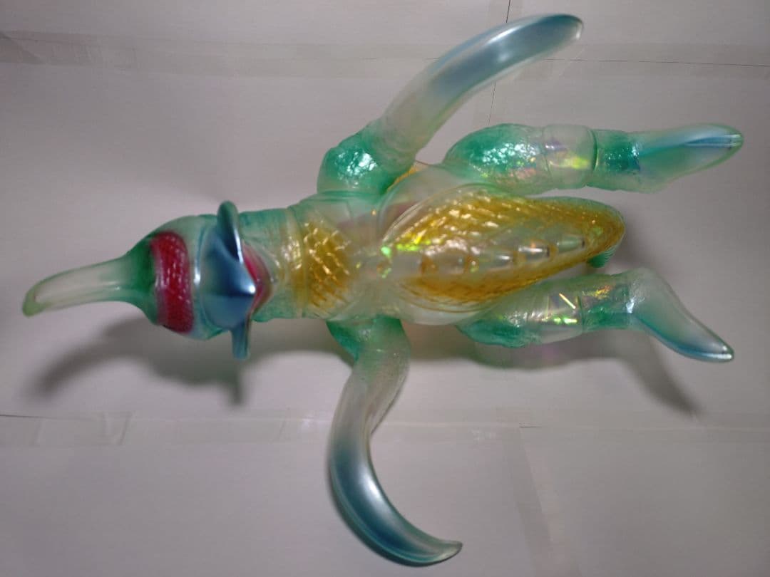 ブルマァク復刻 ガイガン オーロラ ソフビ GIGAN