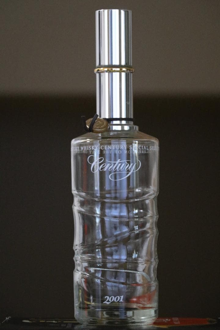 空瓶４本セット（マッカラン  1978・山崎18年箱付・ミレニアム2000箱付）