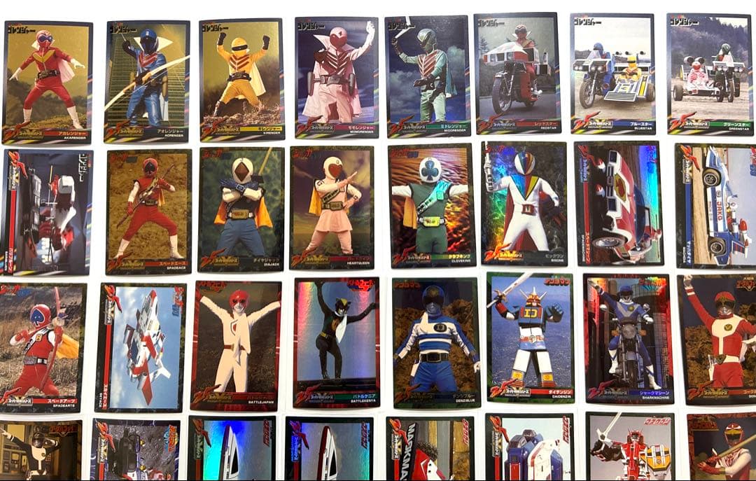 スーパー戦隊シリーズ　25th　アニバーサリー カード 25周年　森永