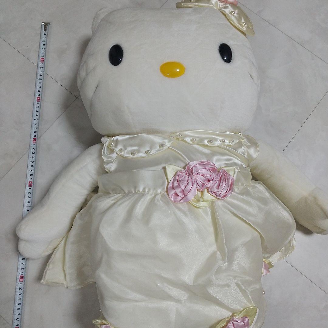 美品　超特大　ハローキティ　ぬいぐるみ　足長　脚長
