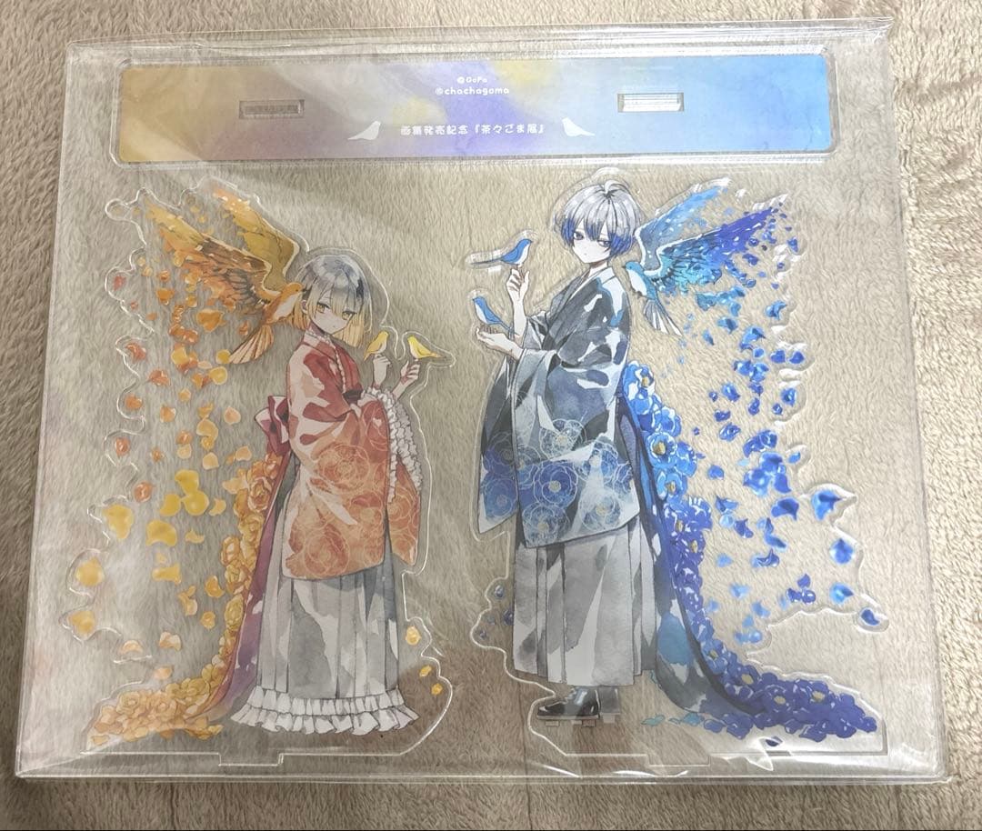 茶々ごま展　ビッグアクリルスタンド