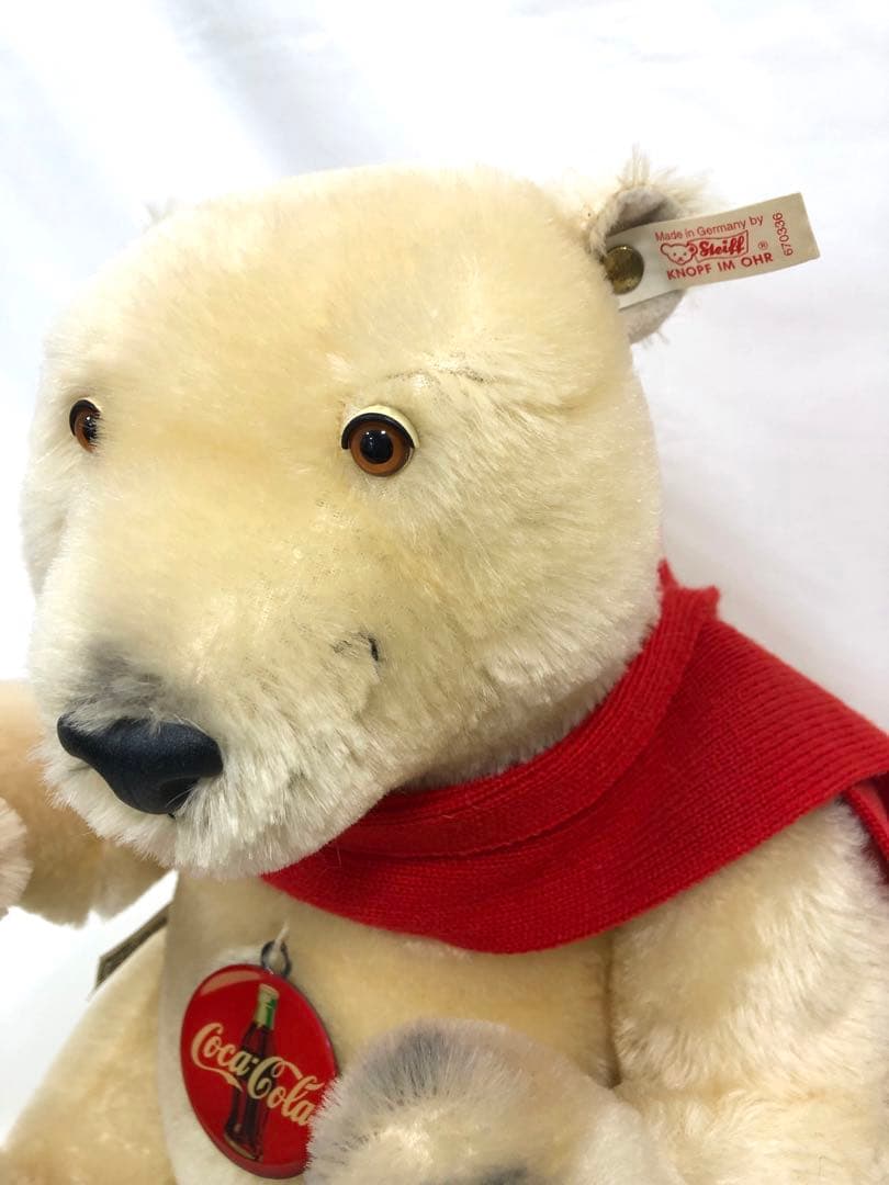 STEIFF POLAR BEAR コカコーラポーラベア ぬいぐるみ