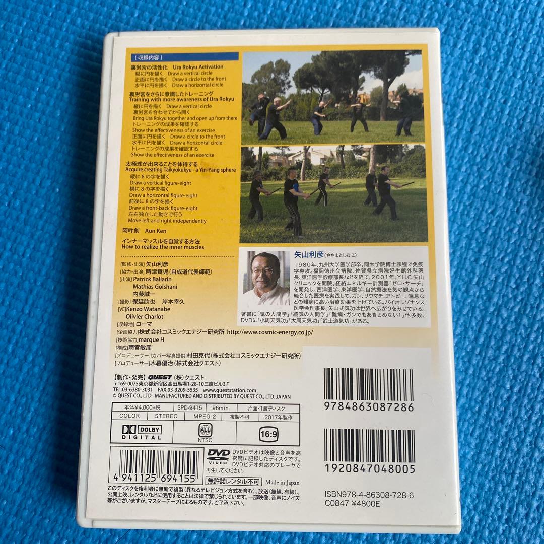 矢山式気功 合気・ヒーリング自由自在ＤＶＤ　矢山利彦氏