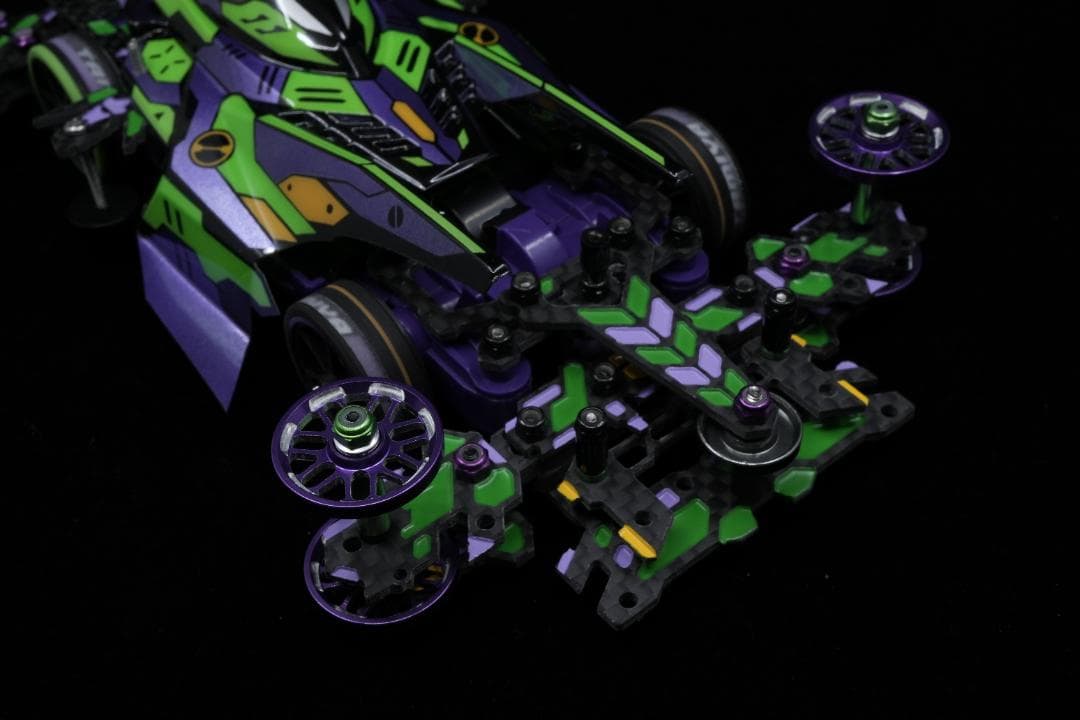 ミニ四駆 MSフレキ 完成マシン サンダーショット Mk.II 一号機 新作