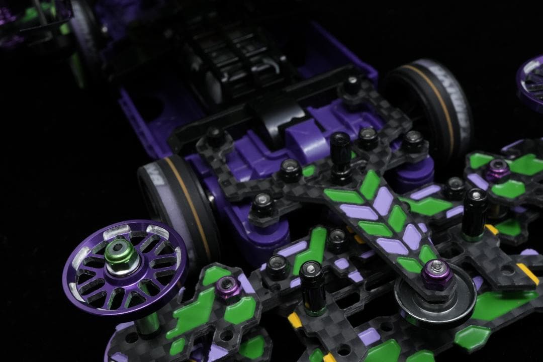 ミニ四駆 MSフレキ 完成マシン サンダーショット Mk.II 一号機 新作