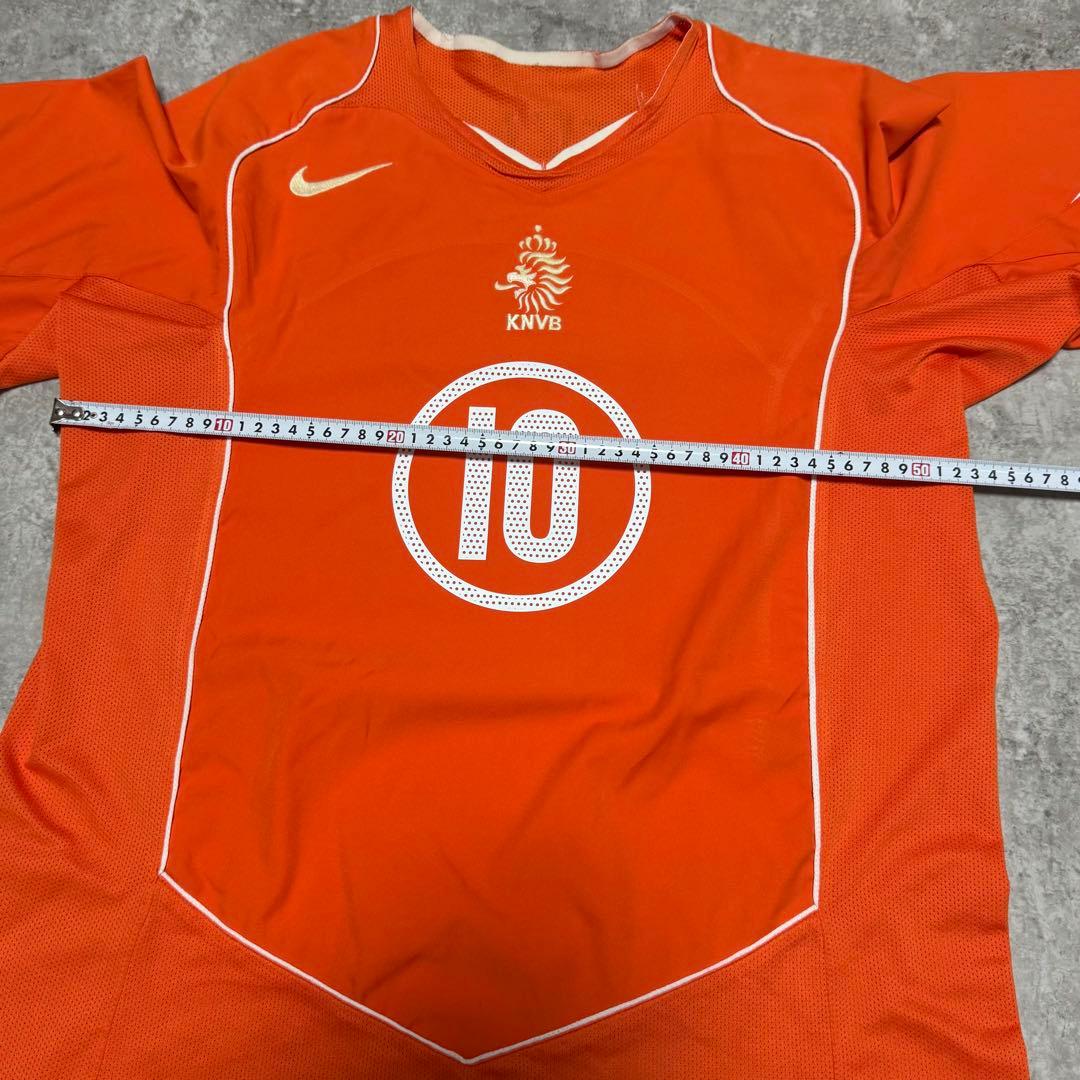 オランダ代表 2004 #10 ファンニステルローイ ユニフォーム