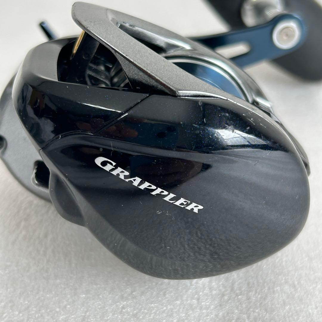 シマノ グラップラー300HG ベイトリール タイラバ SOMハンドル付き