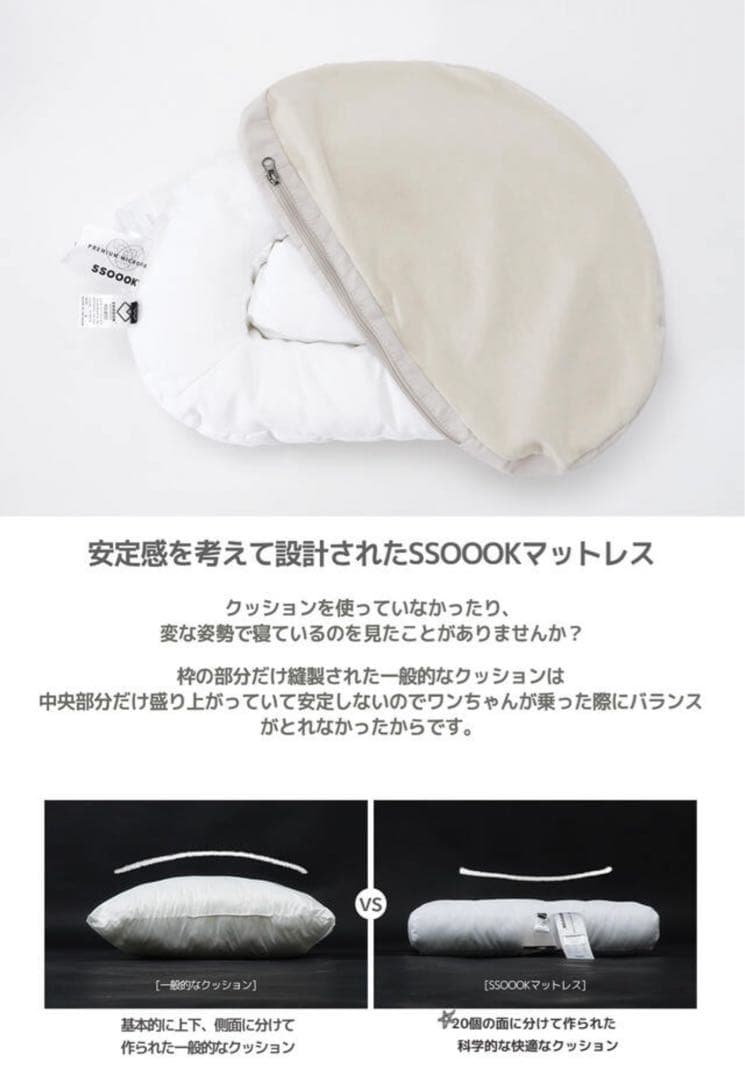 【試しのみ】SSOOOK フロントバッグ M + フロントバッグマットレス M