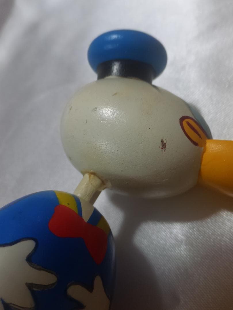 超レア ビンテージ ディズニー　ドナルドダック 漫画こけし　ミッキー　フィギュア