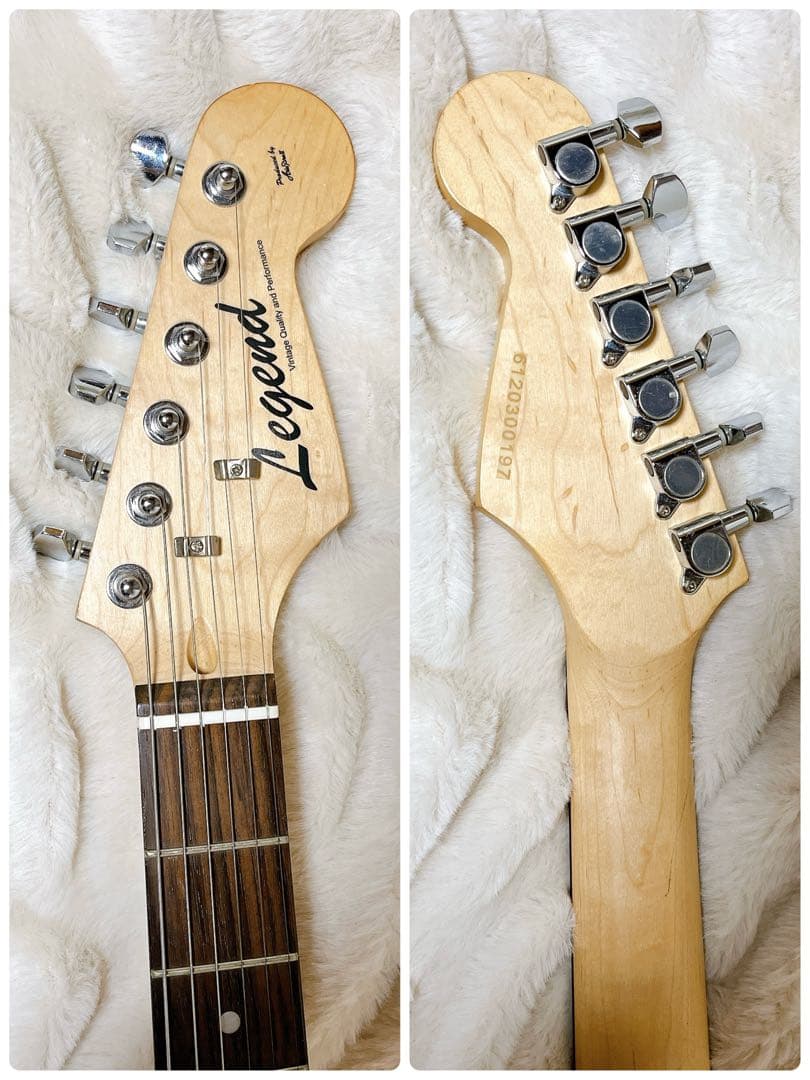 Regend レジェンド 初心者向けギター ストラトキャスター レッド