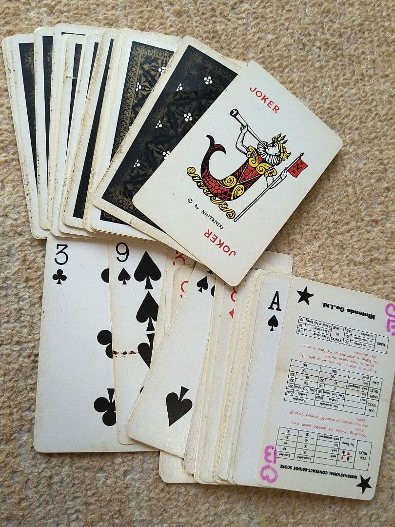 トランプ　NINTENDO　原田治　FUJICOLOR JAL キティ 他