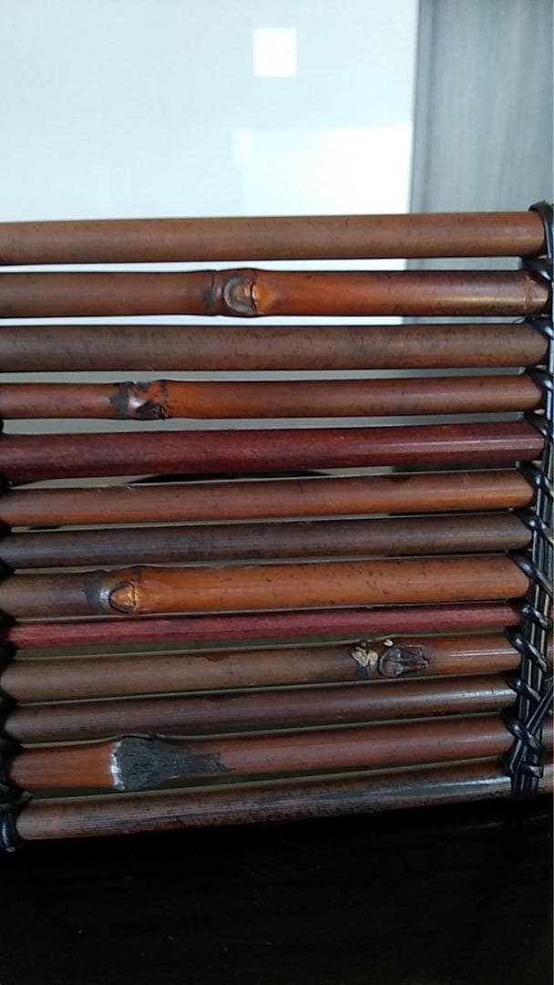 竹細工　茶道具　古道具　竹　花台　そば猪口　古竹