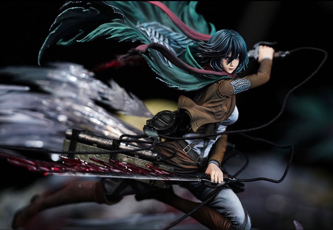 進撃の巨人 ミカサ・アッカーマン フィギュア ガレージキット