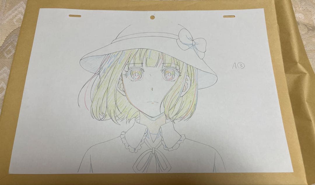 クズの本懐　原画　安楽岡花火　直筆