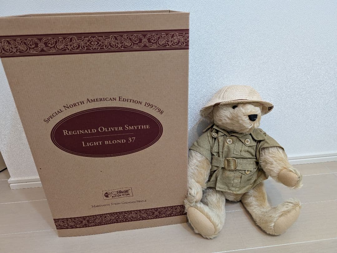 シュタイフ　Reginald Oliver Smythe テディベア