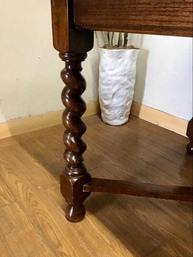 管434☆イギリス製☆ロイズアンティークス☆ドローリーフテーブル