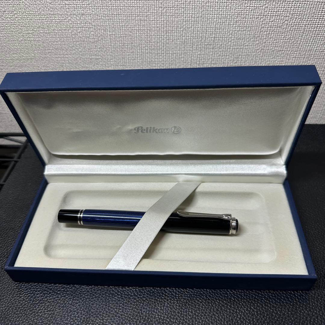 万年筆 ペリカン　m405 インク付き