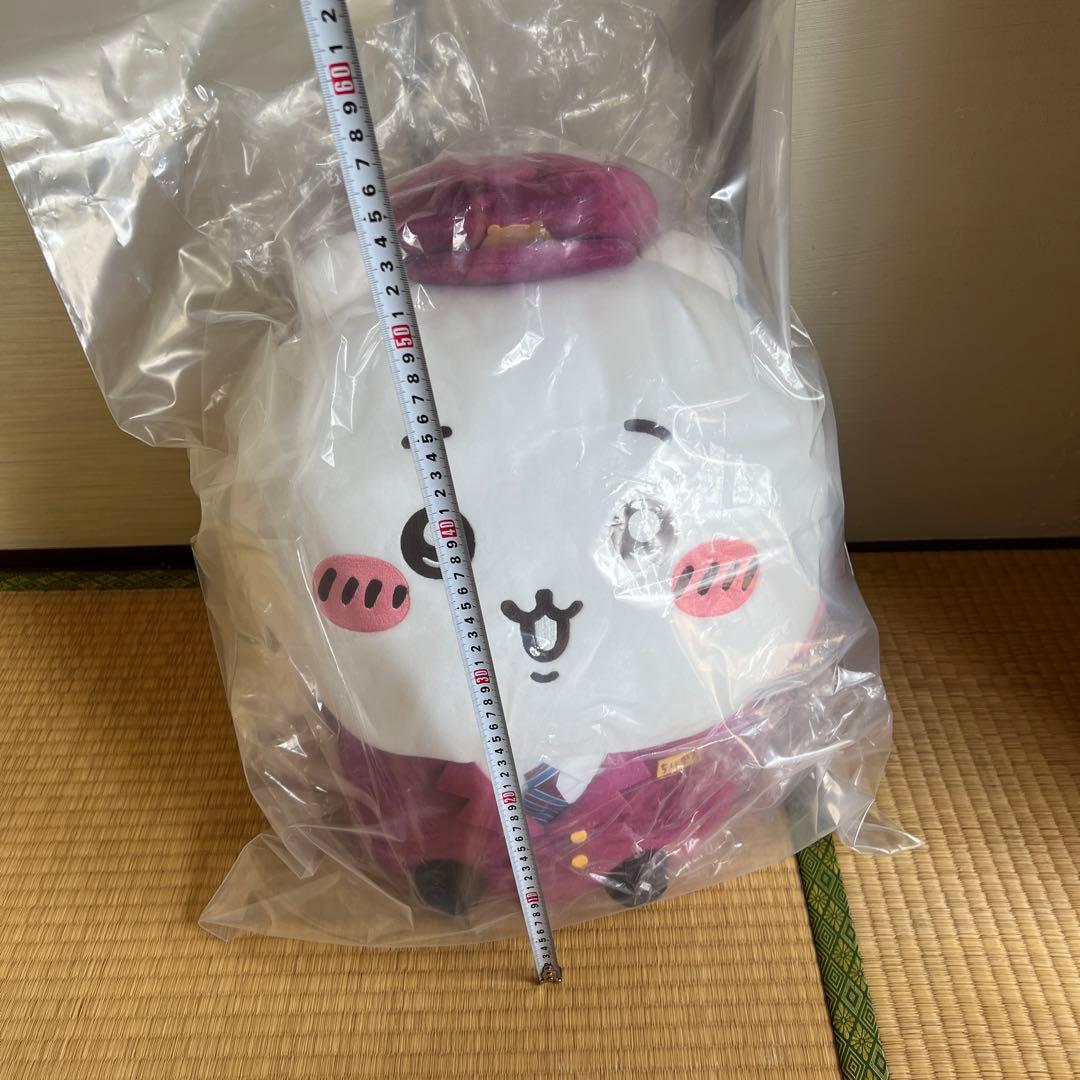 「ちいかわ×阪急電車」BIGぬいぐるみ（ちいかわ）