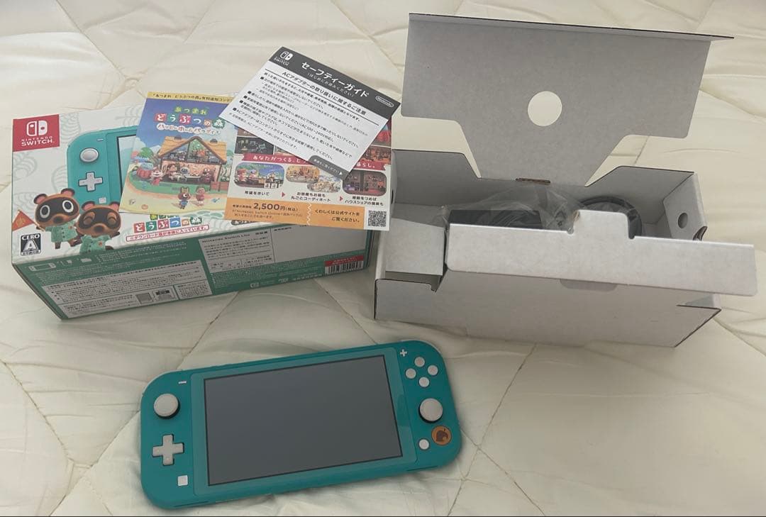 Switch Lite本体 あつまれどうぶつの森セット まめきち&つぶきちver