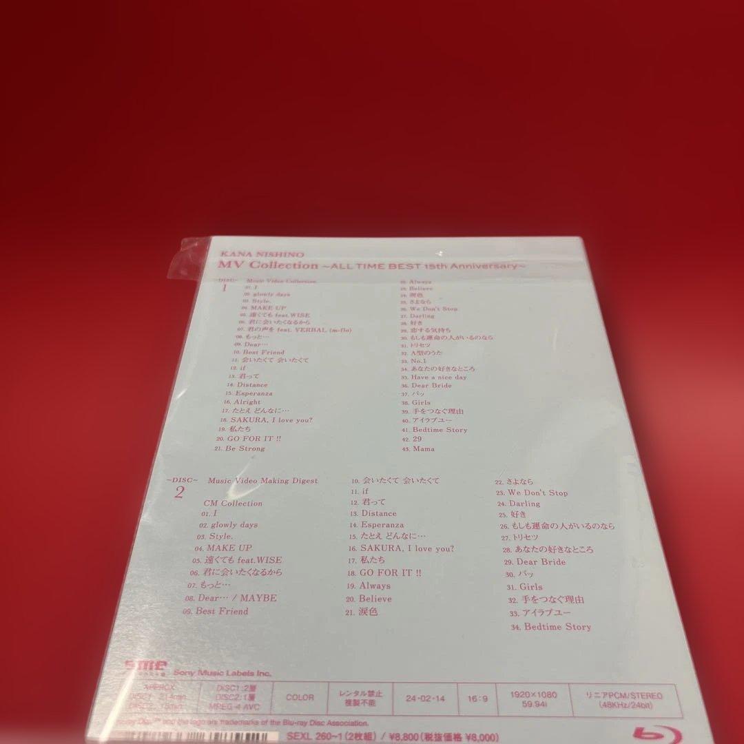 西野カナ/MV Collection～ALL TIME BEST 15th A…