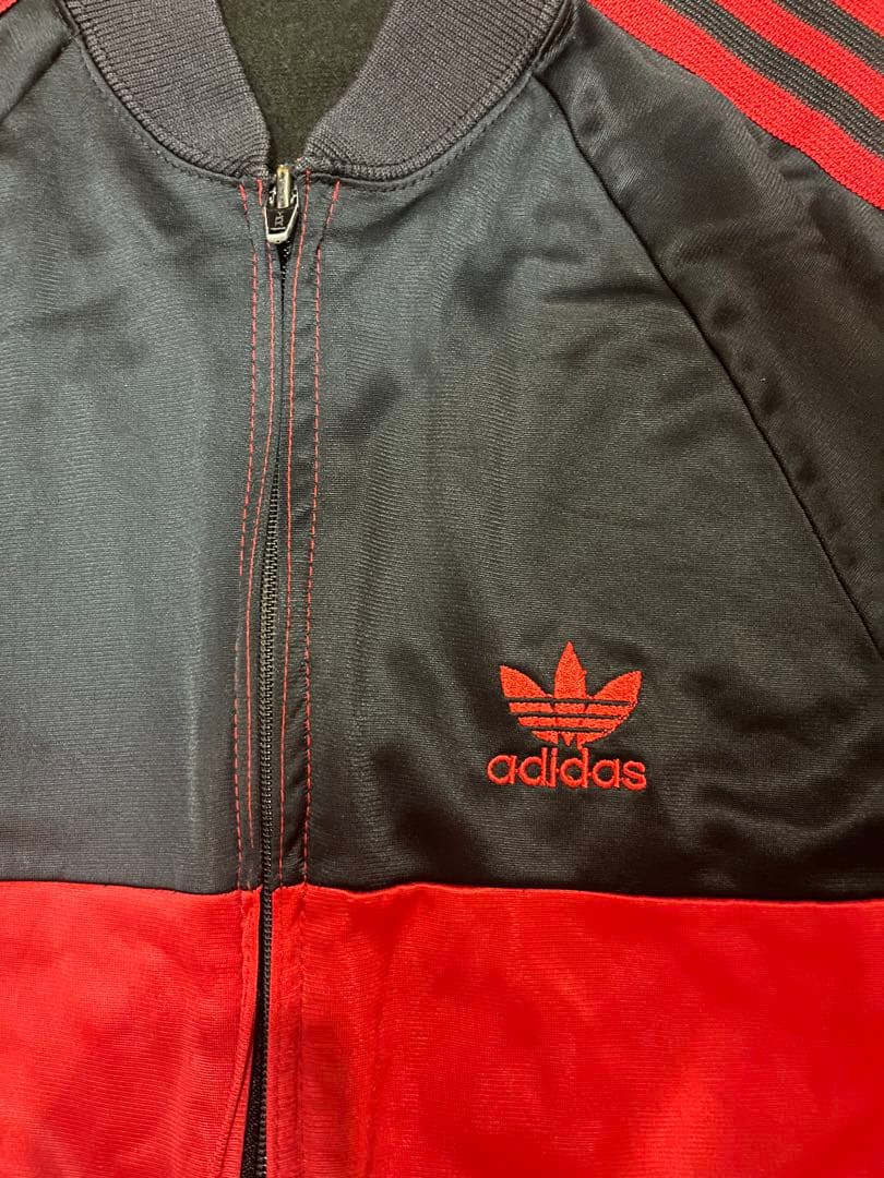 80s adidas トラックジャケット made in USA サイズS