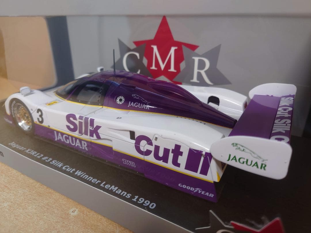 1/18 ジャガーXJR-12 #3 シルクカット ルマン1990優勝 CMR製