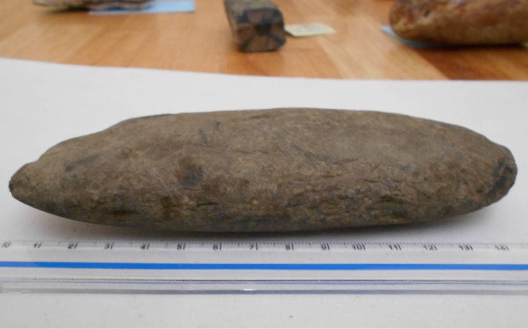 縄文 世界遺産 石斧 磨製石器 石器 発掘 出土 骨董 古美術