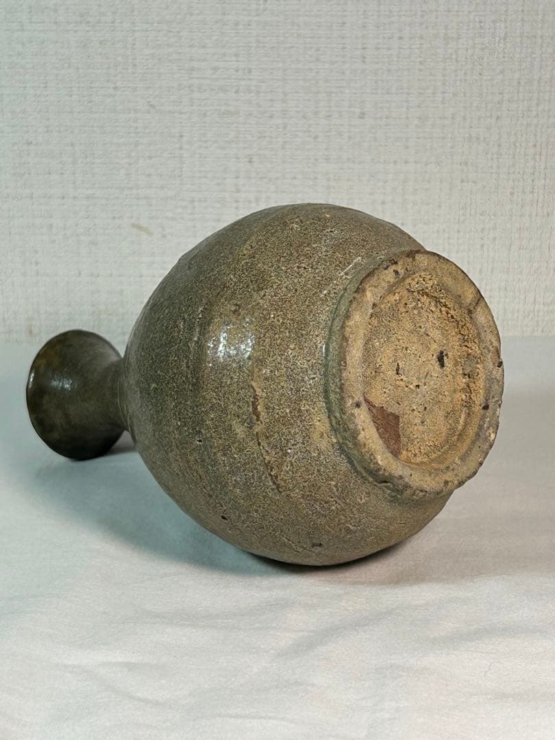 李朝　三島徳利　本時代