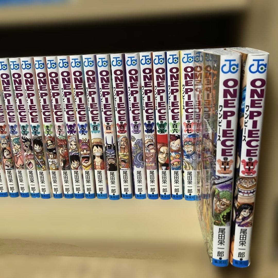 良品多数❗️送料無料❗️ワンピース全巻1〜112巻 尾田栄一郎