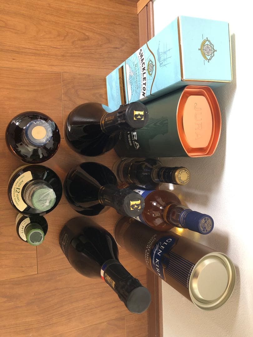 洋酒セットその2（ウイスキー、シャンパーニュ、シンガニ:合計98,000円相当）