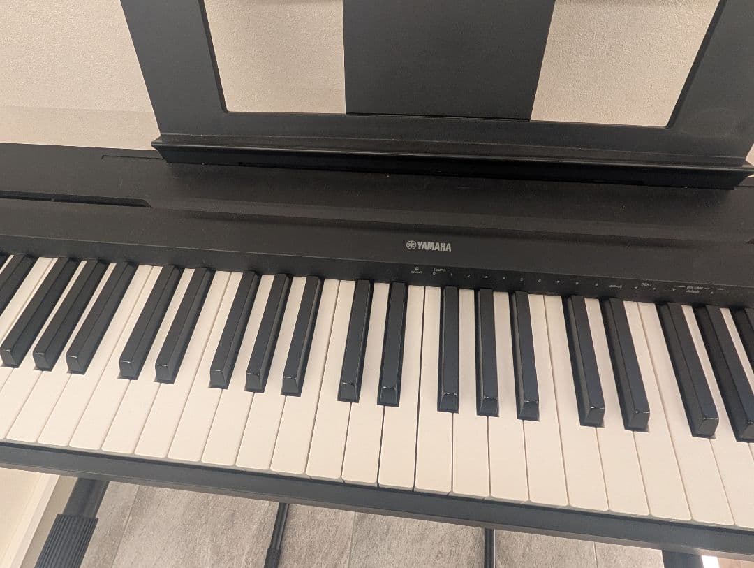 電子ピアノ P-45 YAMAHA デジタルピアノ スタンド付き